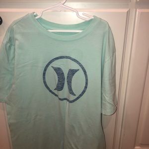 EUC! Light Bluish-green Hurley T-shirt